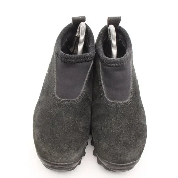 Salomon Contagrip CX Thinsulate slip on Black Suede Women's Size 8 Trail Shoes - Picture 2 of 11